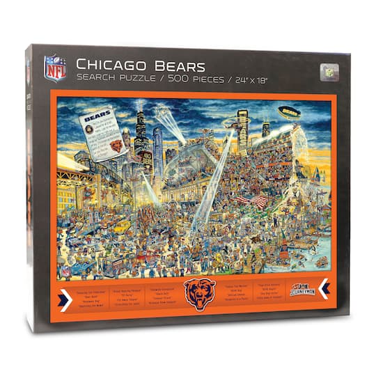 Joe Journeyman NFL 500 Piece Jigsaw Puzzle By Youthefan in Chicago Bears | 18" x 24" | Michaels®
